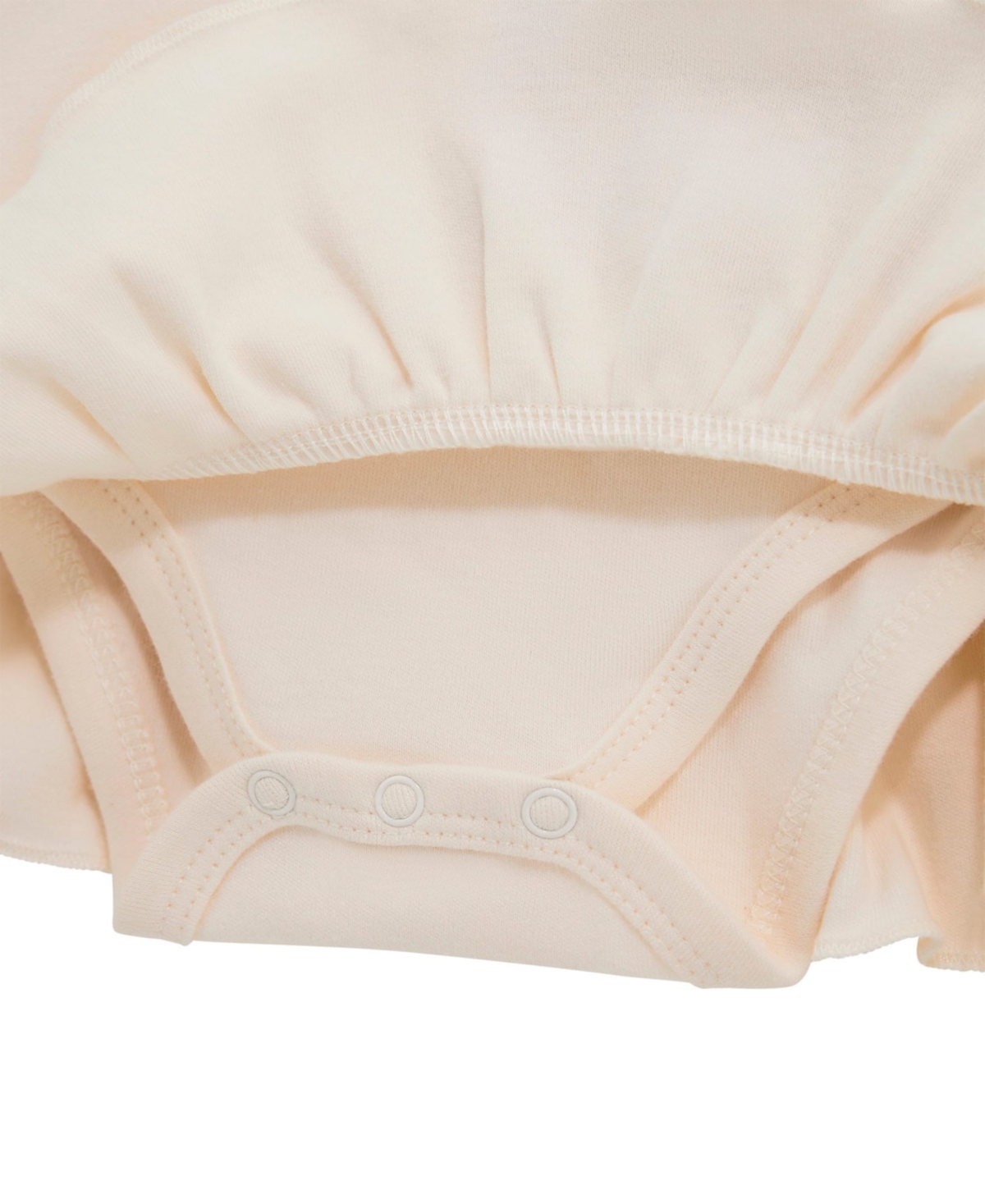 Guess Baby Girls Long Sleeve Dress In White
