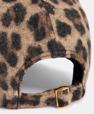 Leopard-Print Baseball Cap, Macy's Exclusive