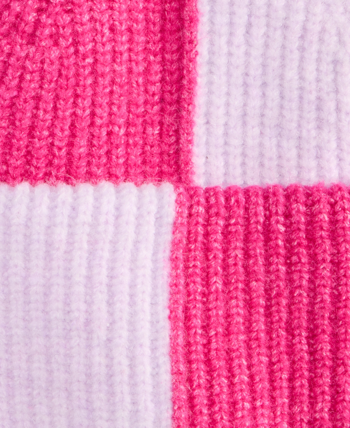 On 34th Brushed Rib Colorblocked Beanie, Macy's Exclusive In Pink