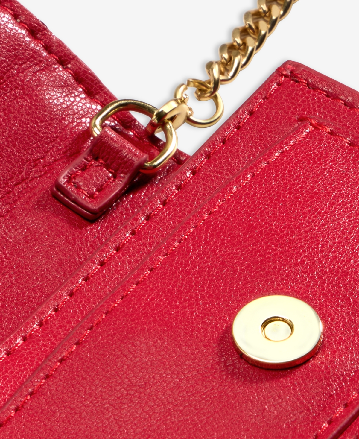 Inc International Concepts Izzii Ruched Mini Bag, Macy's Exclusive In Red