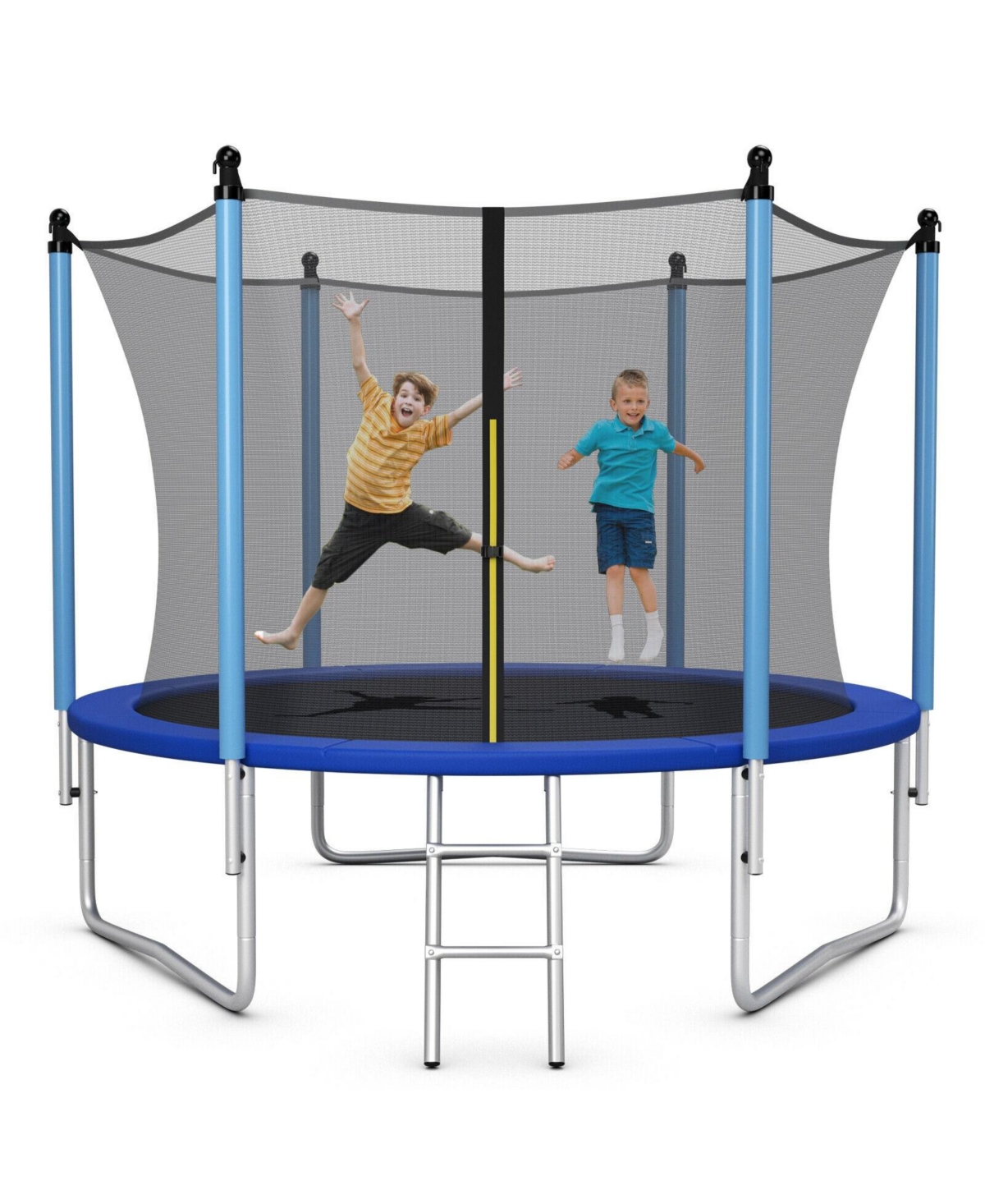 Outdoor Trampoline with Safety Closure Net - 10 Feet