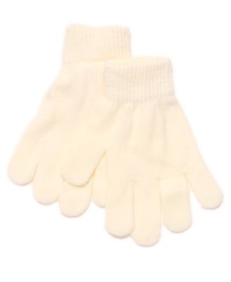 Big Girls 3-Piece Color Block Cozy Cloud Weather Beanie, Scarf and Gloves Set