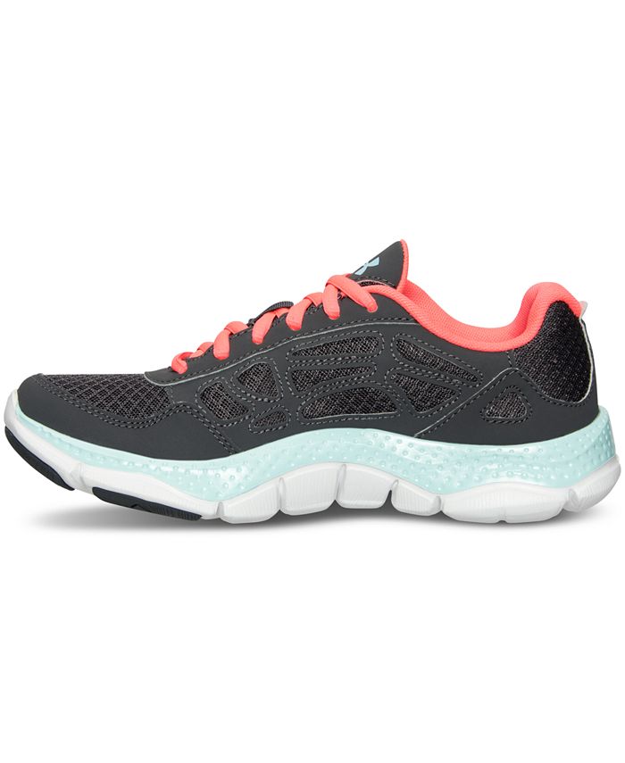 Under armour women's engage bl on sale running sneakers from finish line