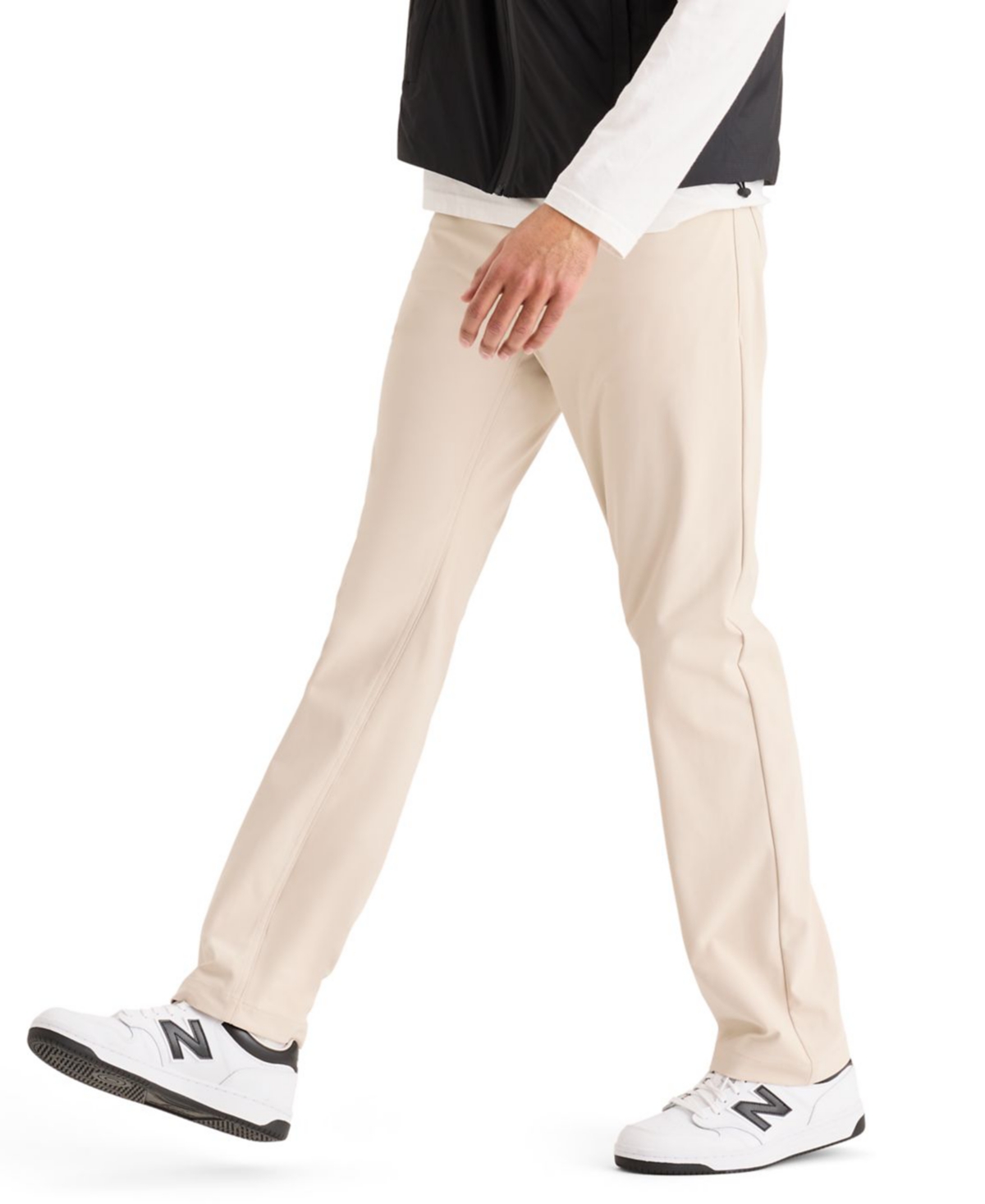 Dockers Men's Go Airweave 5 Pocket Straight Fit Pants In Pink