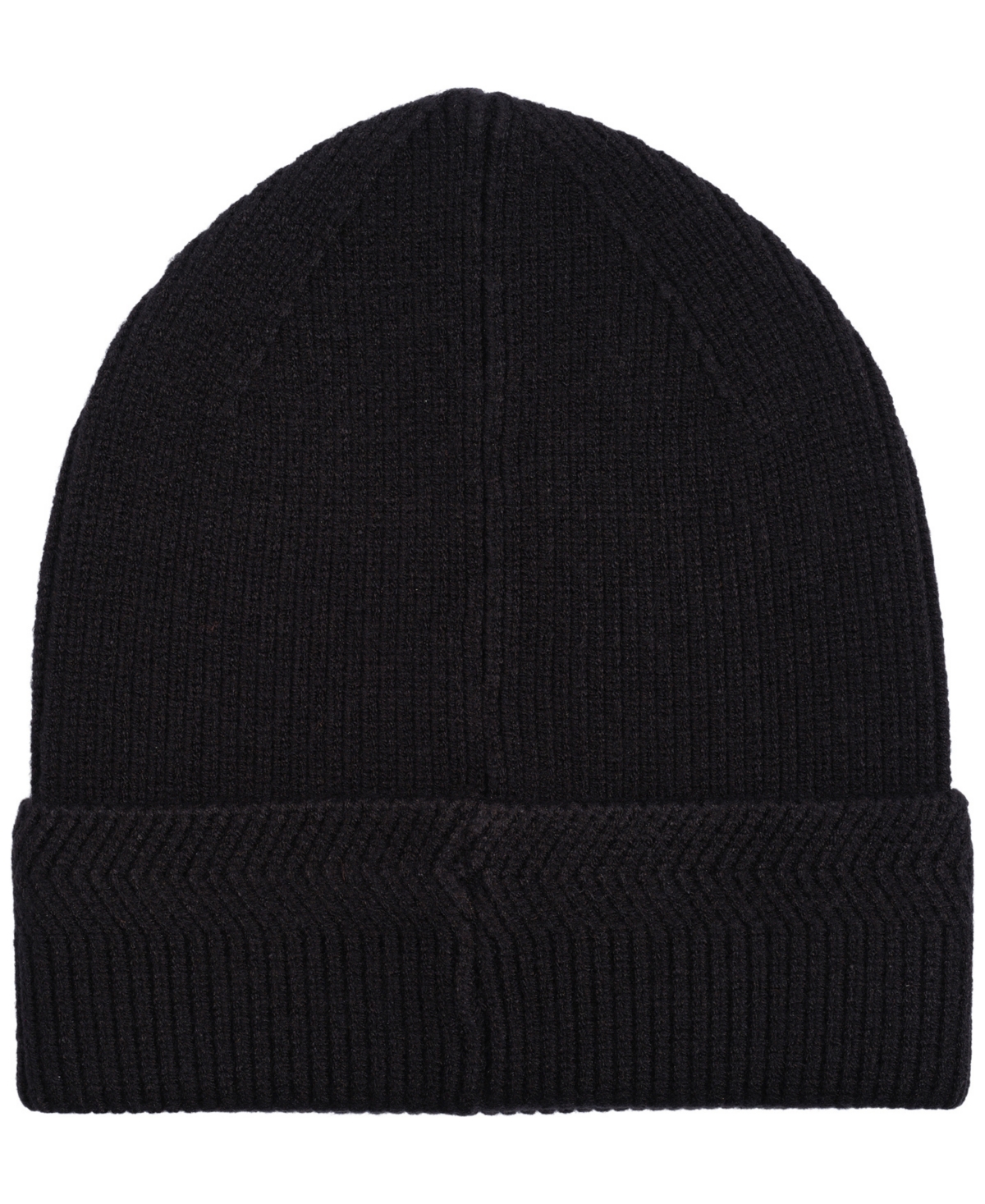 Alfani Men's Fine Ribbed Beanie, Macy's Exclusive In Black
