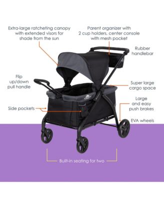 Baby Expedition Lte 2-In-1 Stroller Wagon - Desert Blue