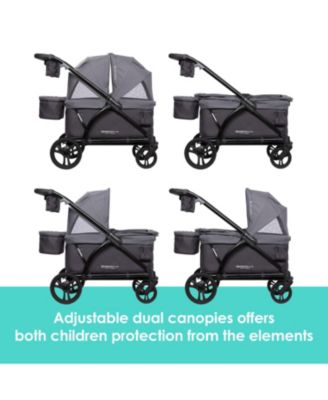 Baby Navigator 2-in-1 Stroller Wagon - Dash Plum