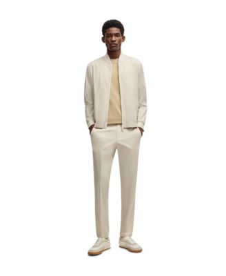 Men's Two-Way Zip Water-Repellent Packable Jacket