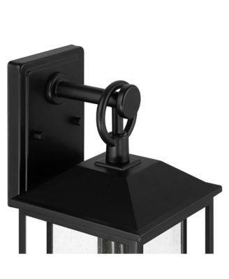 Califa 20" High Traditional Outdoor Wall Light Fixture Mount Porch House Exterior Outside Lantern Weatherproof Glass Shade