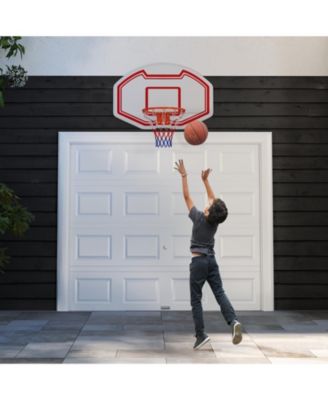 Large Wall Mounted Basketball Hoop with Shatter-proof Backboard