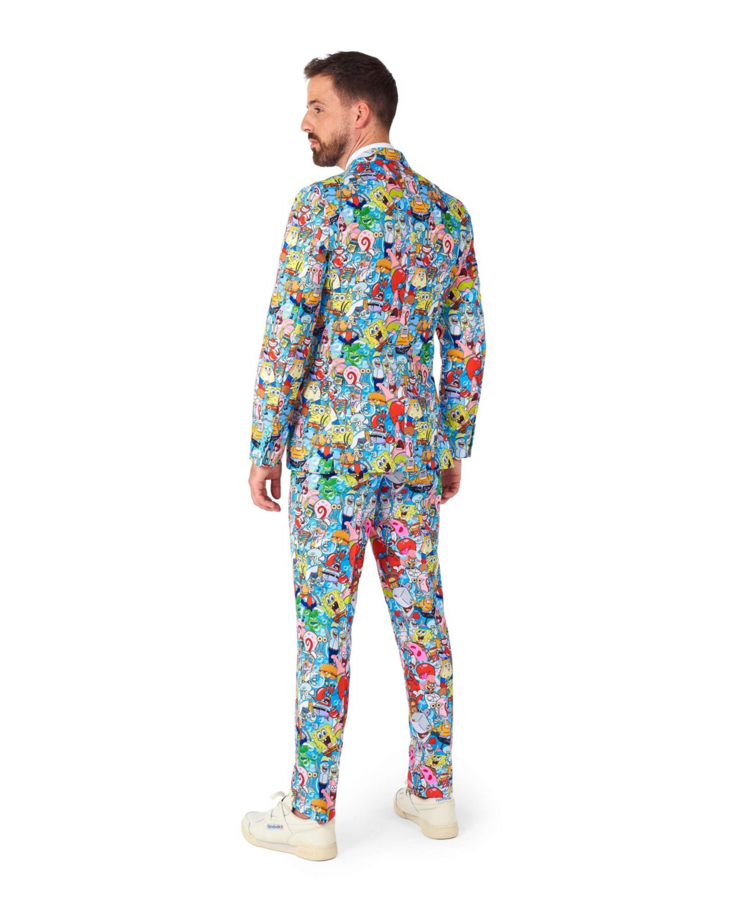 Мужской карнавальный костюм OppoSuits Official SpongeBob Nickelodeon, разноцветный — фото 2
