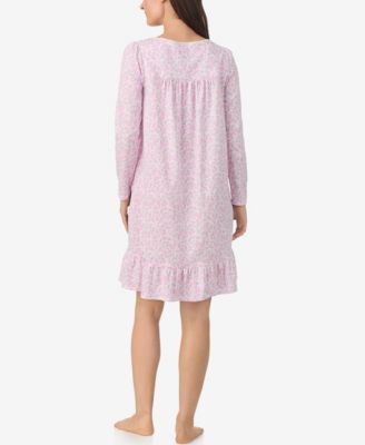 Women's Long Sleeve Short Nightgown