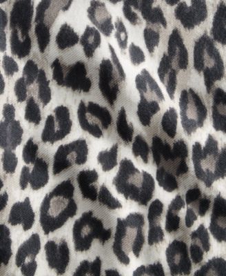 Ombr&eacute; Leopard-Print Oblong Scarf, Macy's Exclusive