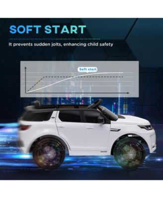 Land Rover Licensed 12V Kids Ride on Car w/ Soft Start,