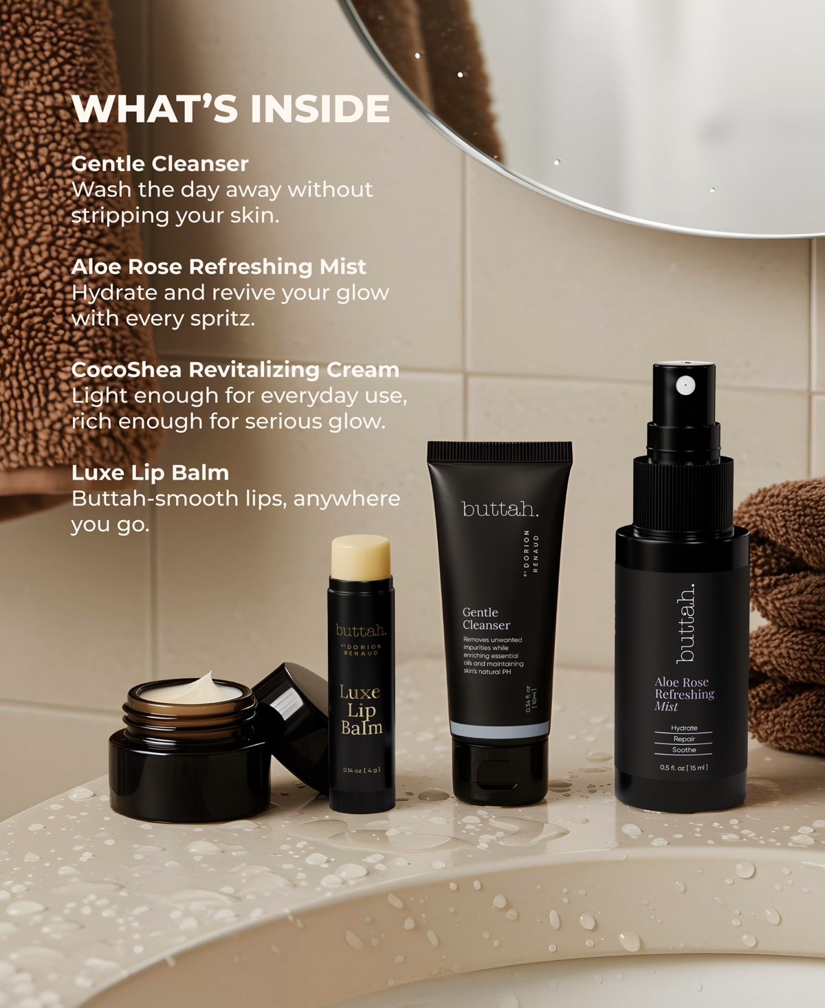 Buttah Skin 4-Pc. Glow On The Go Set