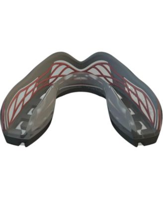 NITRO Triple Layer Shock Cage Sports Mouth Guard with Case and Disinfectant Spray Bundle Kit for Basketball, Football, MMA, Hockey, Wrestling