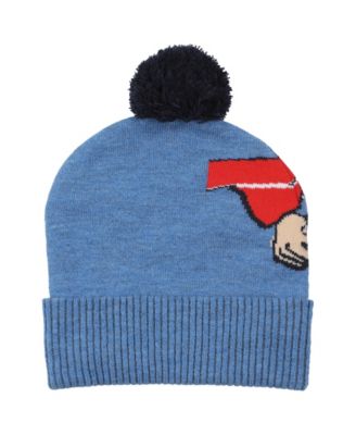 Superman Big Boys' Hat and Gloves, 2-Piece Set