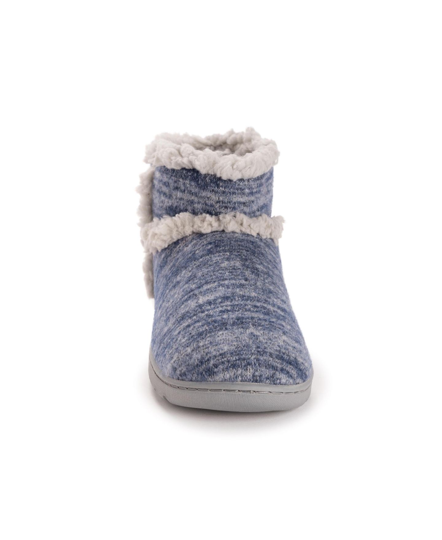 Женские ботинки MUK LUKS Aubree Bootie, цвет: Меланжевый синий — фото 4