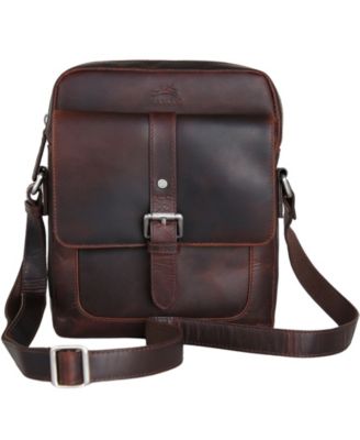 Men's Leather Crossbody Bag