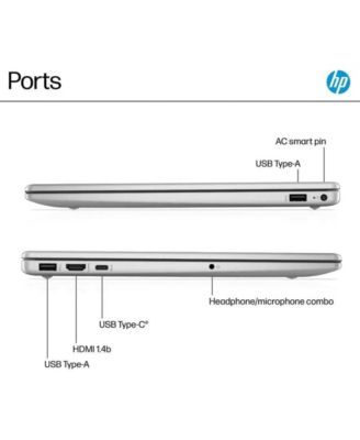 15.6″ HD Touchscreen Laptop Bundle, AMD Ryzen 5 7520U, 8GB RAM, 256GB SSD, for Student and Home Use w/AUX HDMI Cable, Webroot Antivirus, 2-Year Warranty