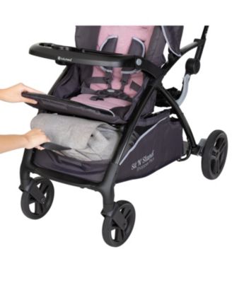 Sit N' Stand 5-In-1 Shopper Plus Stroller - Cassis