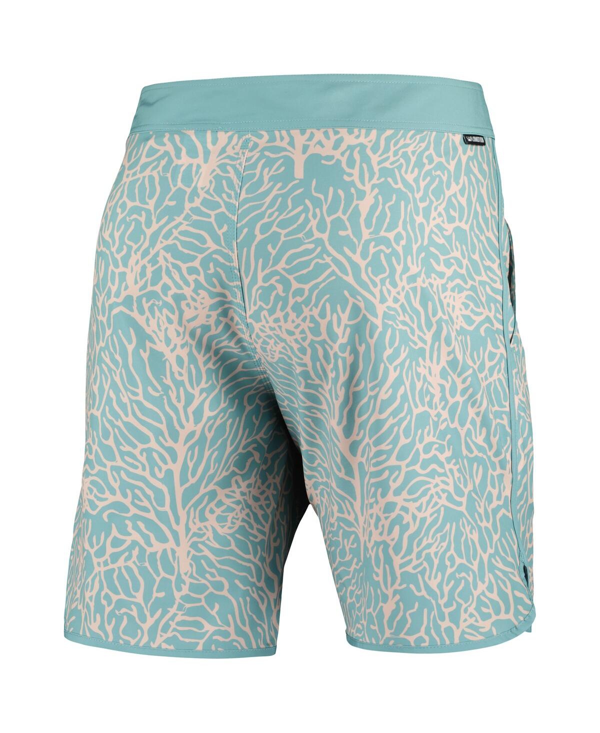 Flomotion Men's Blue The Players Coral Reef Board Shorts In Blue