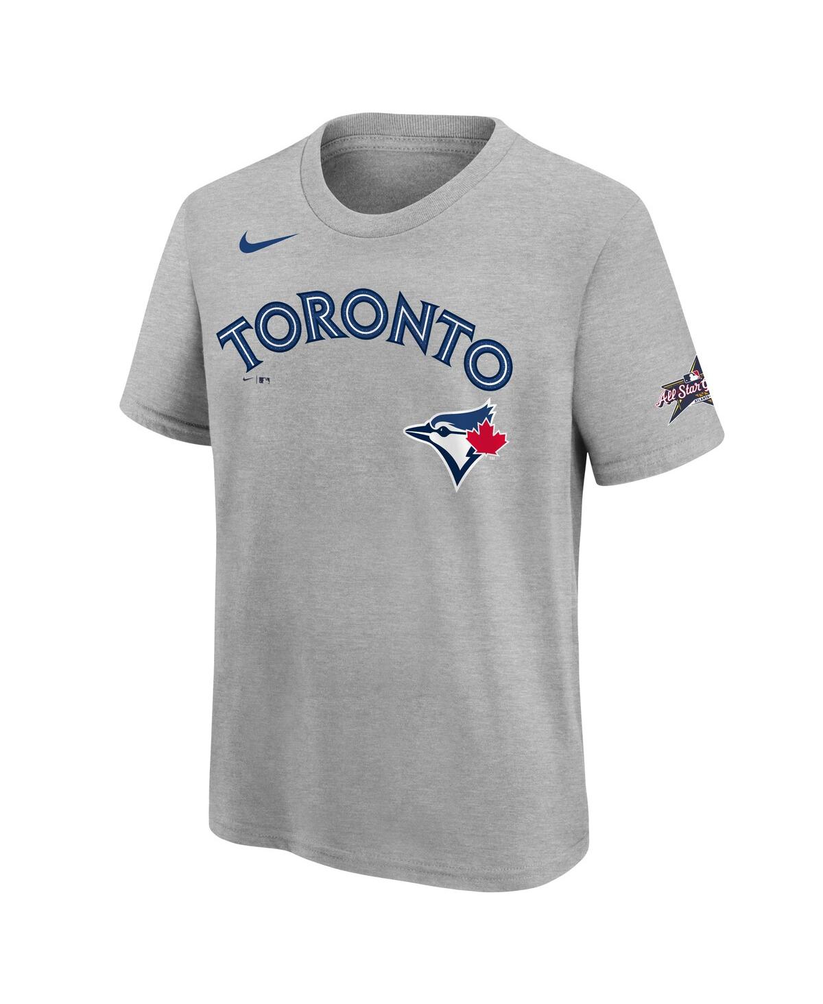 Nike Big Boys And Girls Vladimir Guerrero Jr. Heather Gray Toronto Blue Jays 2025 Mlb All-star Edition Na In White