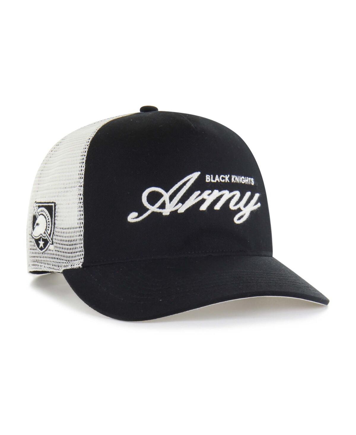 47 Brand Men's And Women's Black Army Black Knights Contemporary Basics Foundation Trucker Hitch Adjustable H