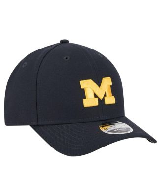 Men's Navy Michigan Wolverines Team Collective 9FORTY M-Crown Adjustable Hat