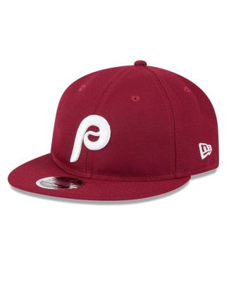 Men's Maroon Philadelphia Phillies Baseball Hall of Fame Retro Crown 9FIFTY Adjustable Hat