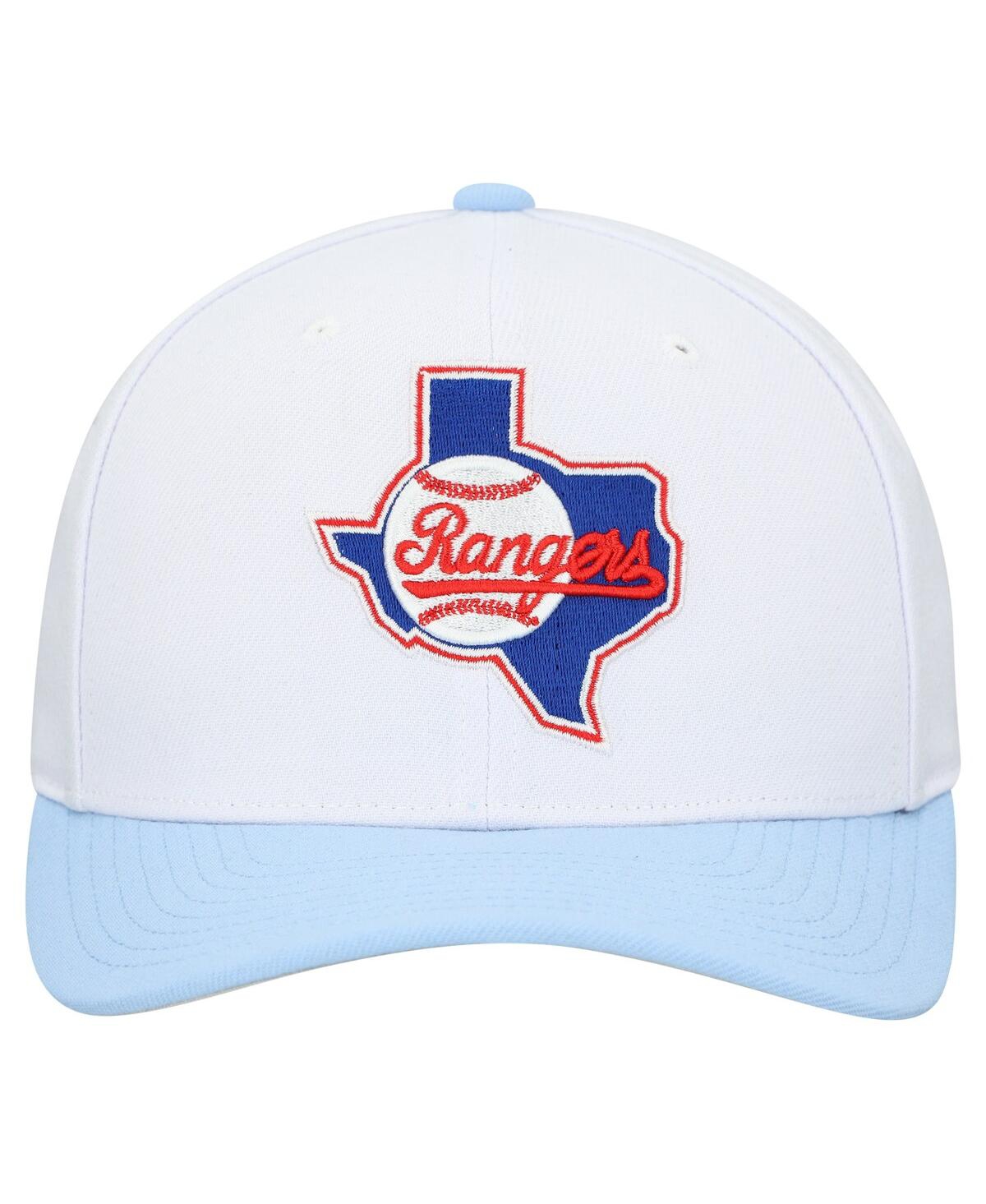 Mitchell & Ness Men's And Women'sâ Gray Texas Rangers Basic Coop Pro Adjustable Hat In Gray