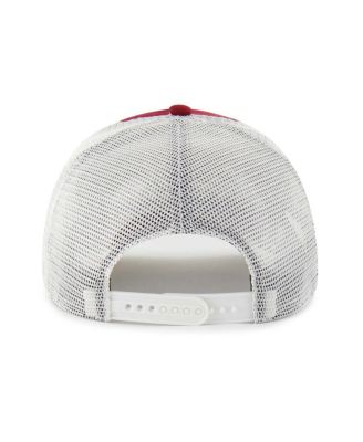 Men's and Women's Crimson Washington State Cougars Contemporary Basics Foundation Trucker Hitch Adjustable Hat