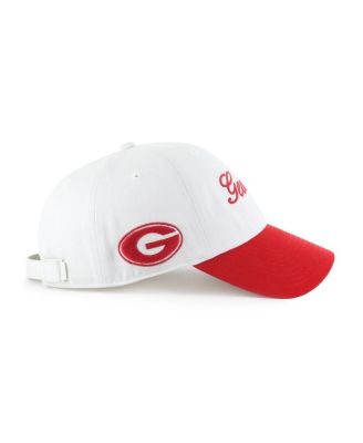 Men's White Georgia Bulldogs Contemporary Basics Foundation Clean Up Adjustable Hat