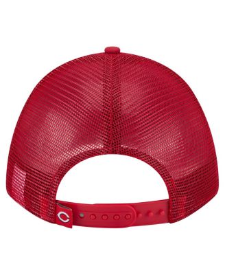 Men's Red Cincinnati Reds Minimalist 9FORTY A-Frame Adjustable Hat