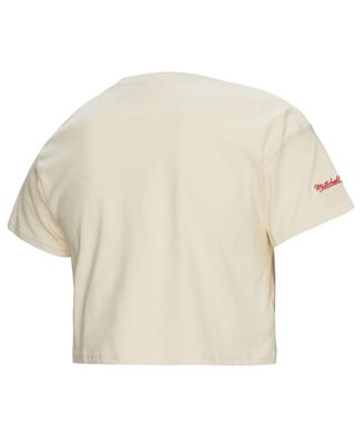 Women's Cream LA28 Premium Cropped T-Shirt