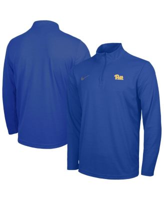 Nike - Men's Royal Pitt Panthers Intensity Performance Quarter-Zip Pullover Sweatshirt