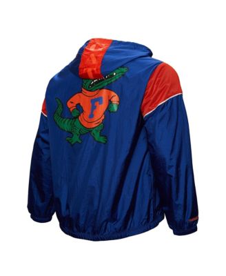 Men's Royal Florida Gators Anorak Vintage Logo Half-Zip Hoodie