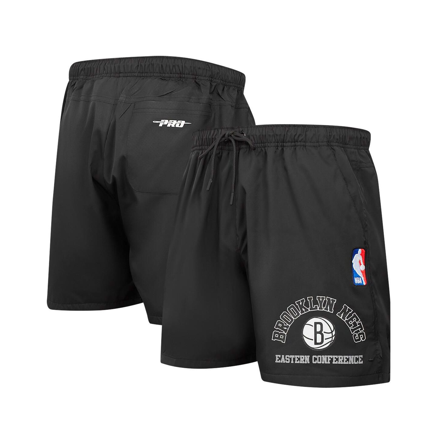 Мужские шорты Pro Standard Black Brooklyn Nets Area Code — фото 1