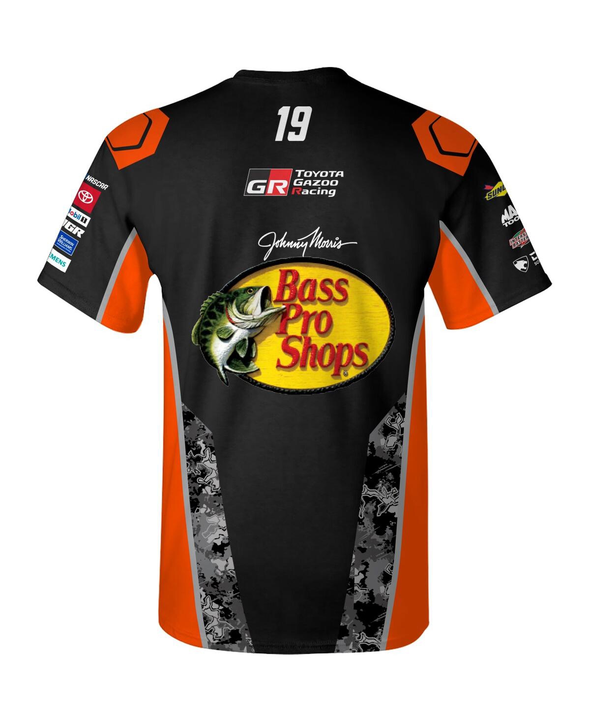 Joe Gibbs Racing Team Collection Youth   Black Chase Briscoe Bass Pro Shops Uniform T-shirt In Black