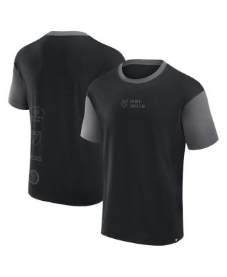 Fanatics - Men's Black New York City FC Recovery T-Shirt