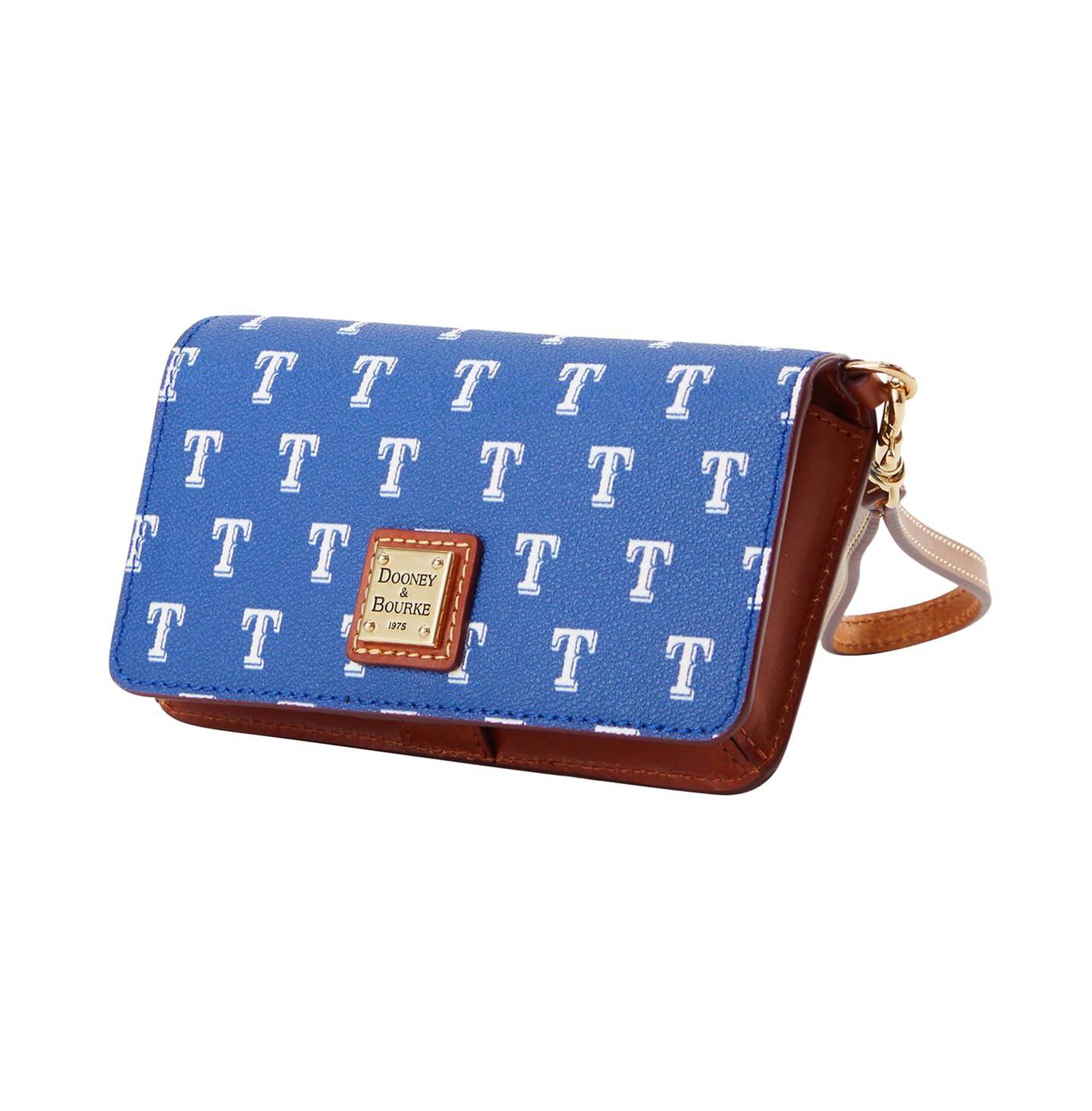 Женская сумка Dooney & Bourke Texas Rangers Fey Phone Wristlet — фото 3