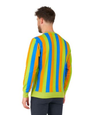Men's Sweater - Official Sesame Street Sweatshirt - Bert - Multicolor