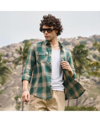 Men's Buffalo Check Utility Shirt