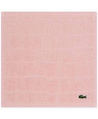 Heritage Croc Scale Cotton Washcloth, 13" x 13"