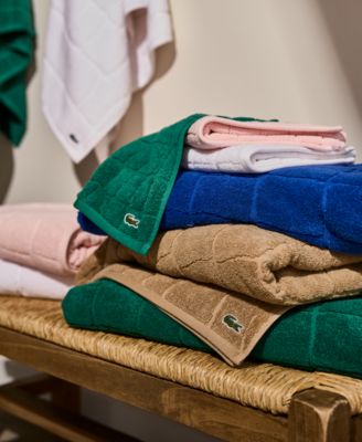 Heritage Croc Scale Cotton Washcloth, 13" x 13"