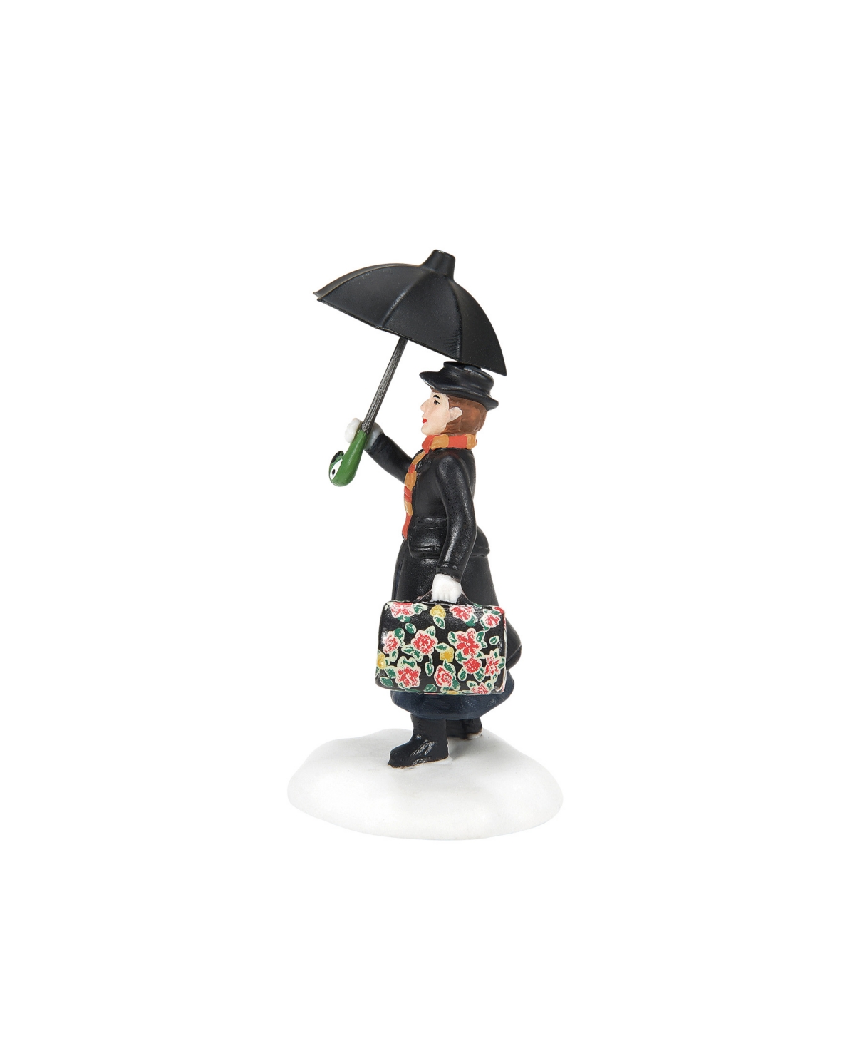 Department Five Mary Poppins Arrives Dickens Village Accessory In Black