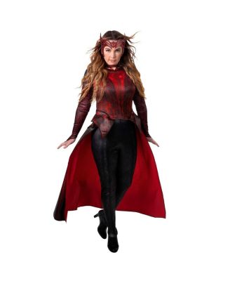 Jazwares - Women's Scarlet Witch Doctor Strange Qualux Costume