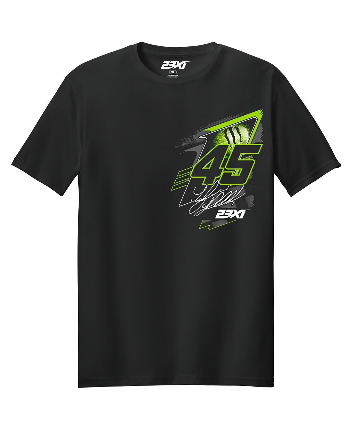 23xi Racing Black Tyler Reddick Beast Car T-shirt In Black