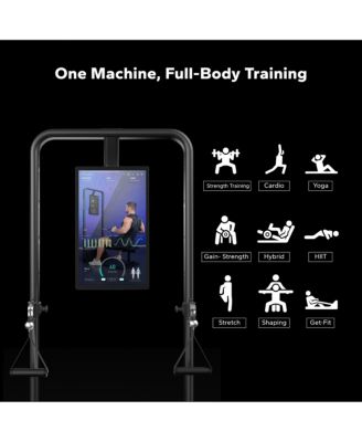 Gym Monster Smart Home Gym, Multifunctional Strength Training Machine, Smith Machine Power Cage Workout Station