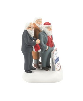 A Shave in Time for Christmas Village Accessory